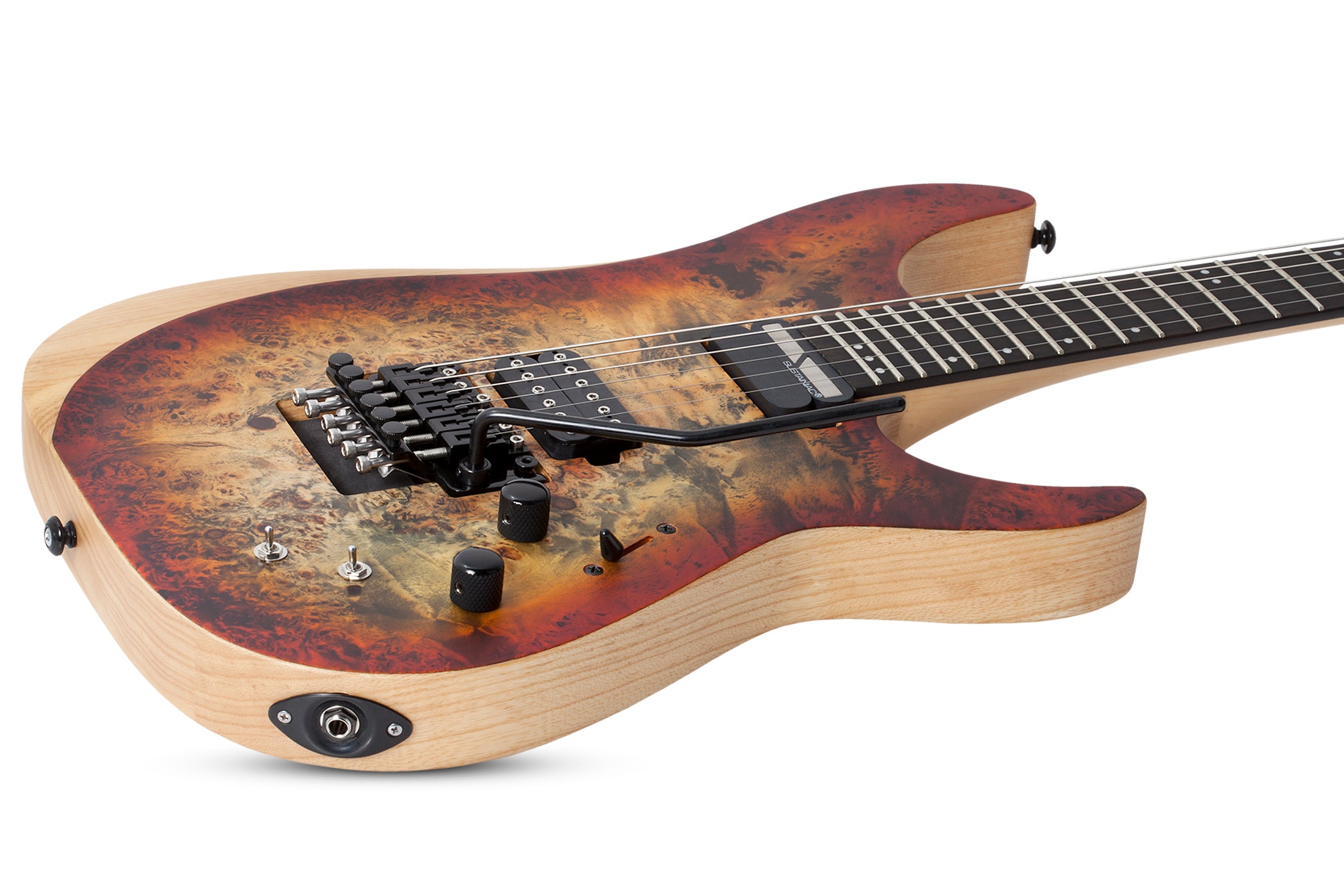 Schecter Reaper-6 FR S Satin Inferno Burst 1508-SHC w/ Sustainiac