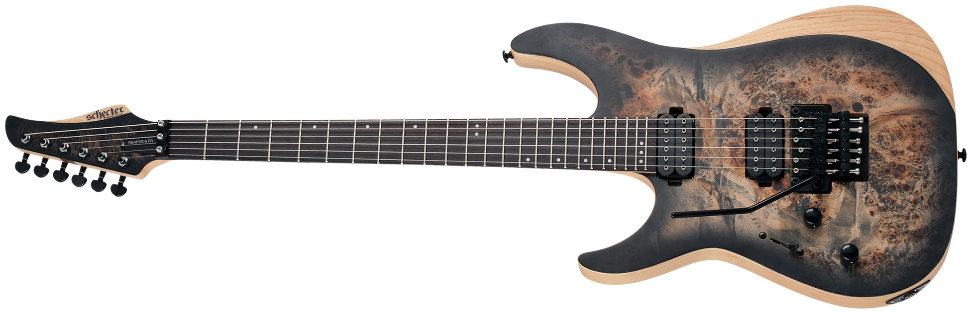 ギター Schecter Reaper-6 FR Charcoal Burst REAPER-