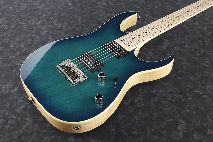 Ibanez RG652 AHMFX-NGB RG Prestige Fixed Bridge Nebula Green Burst