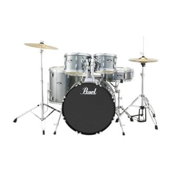 Pearl 5 Piece Roadshow Complete Drum Set Grindstone Sparkle RS525SCC708