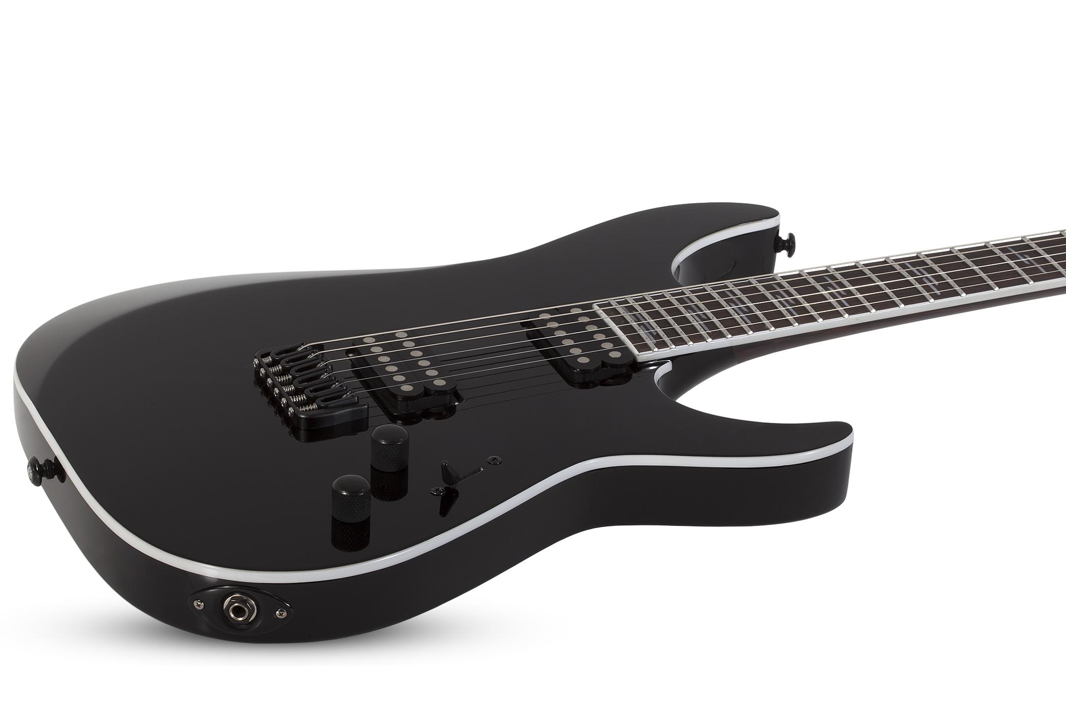 Schecter Reaper-6 Custom Gloss Black 2177-SHC