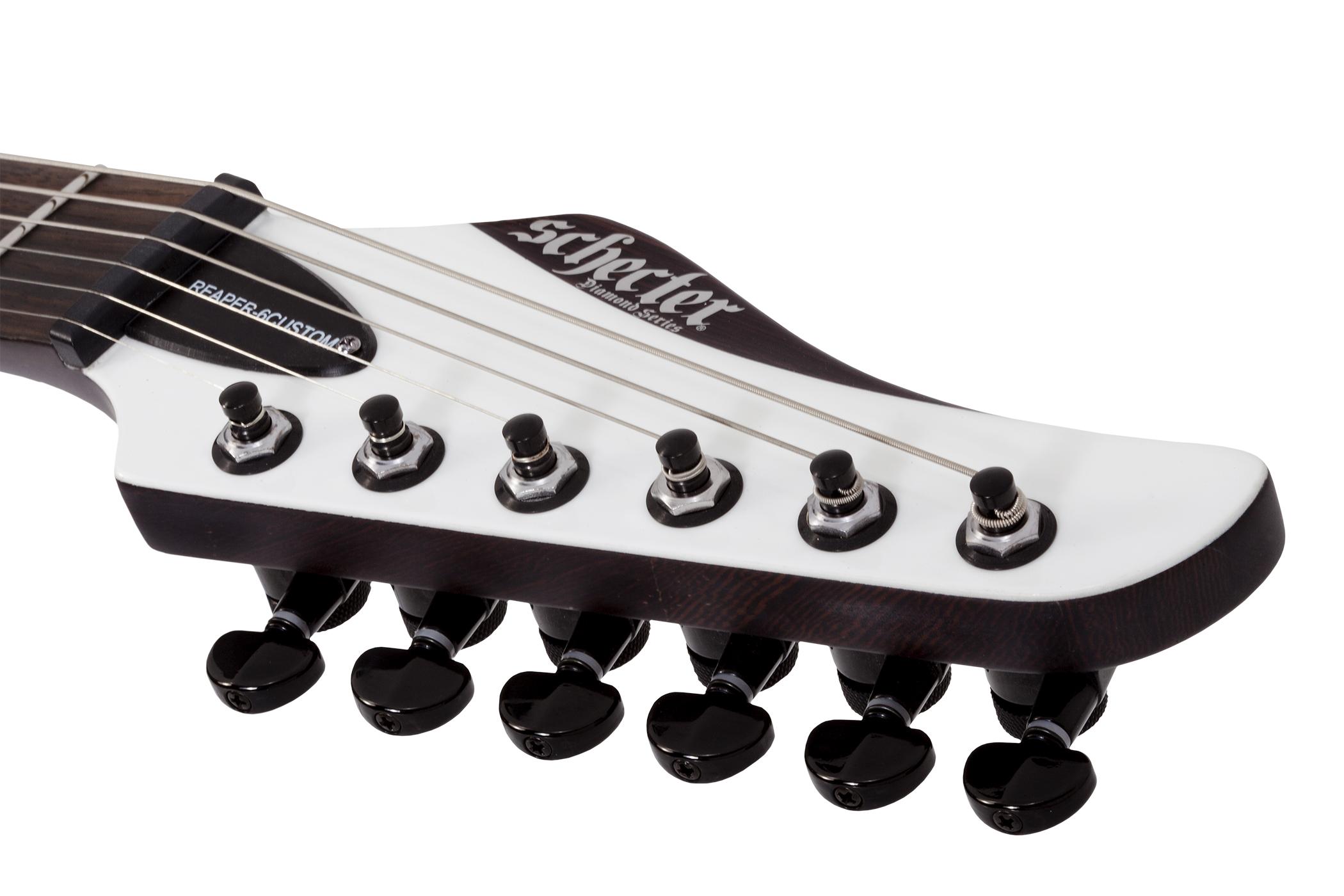 Schecter Reaper-6 Custom Gloss White 2178-SHC