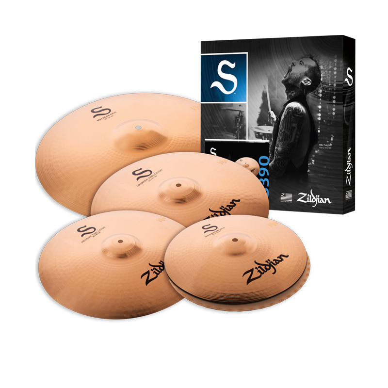 Zildjian S Family Performer Cymbal Set with 14" Mastersound Hats, 16" Medium Thin Crash, 18" Medium Thin Crash, 20" Medium Ride