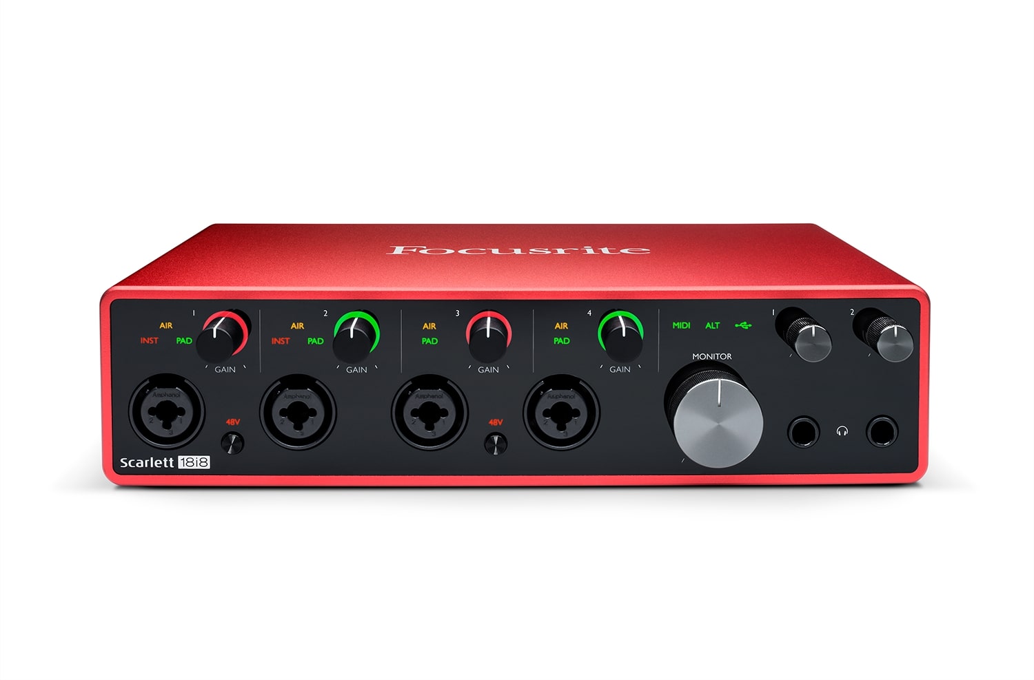 Focusrite 18i8 18 in 8 out USB Audio Interface SCARLETT-18I8-3RD