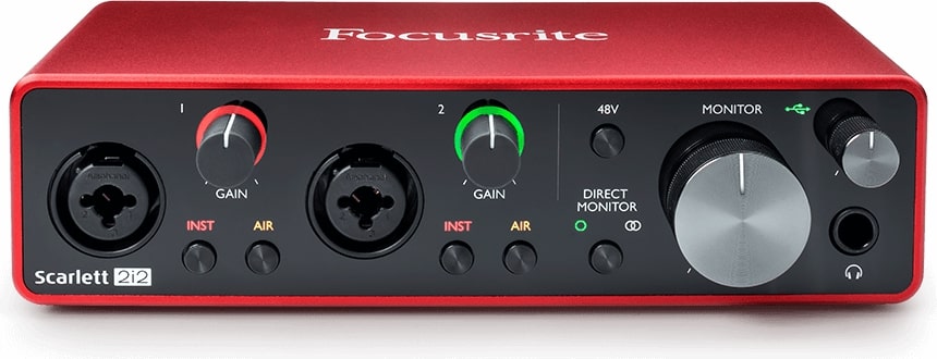 Focusrite Scarlett 2i2 3rd Gen - Audiotech - profesjonalne