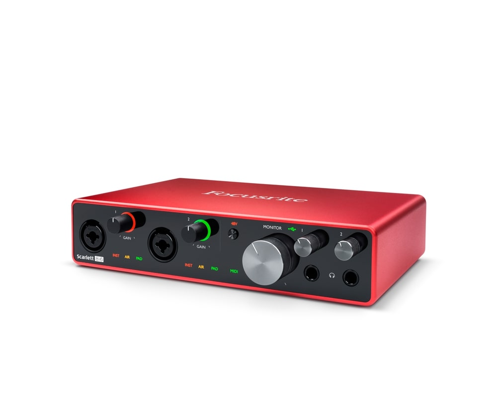 Focusrite 8-in 6-out USB Audio Interface SCARLETT-8I6-3RD-GEN