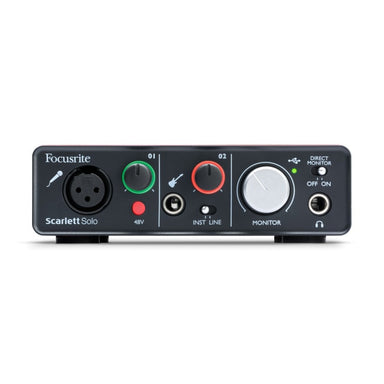 Focusrite ScarlettSolo Scarlett Solo USB Recording Interface - L.A. Music - Canada's Favourite Music Store!