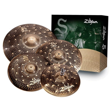 Zildjian S Dark 4-piece Cymbal Pack (14H 16C 18C 20R) SD4680