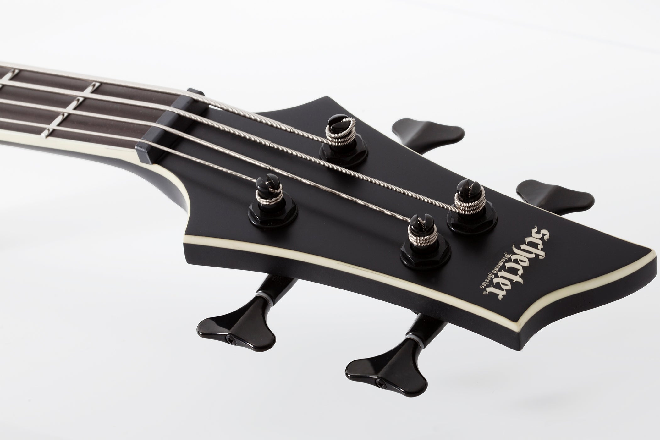 Schecter SLS Elite-4 Evil Twin 4 String Bass  Satin Black 1392-SHC