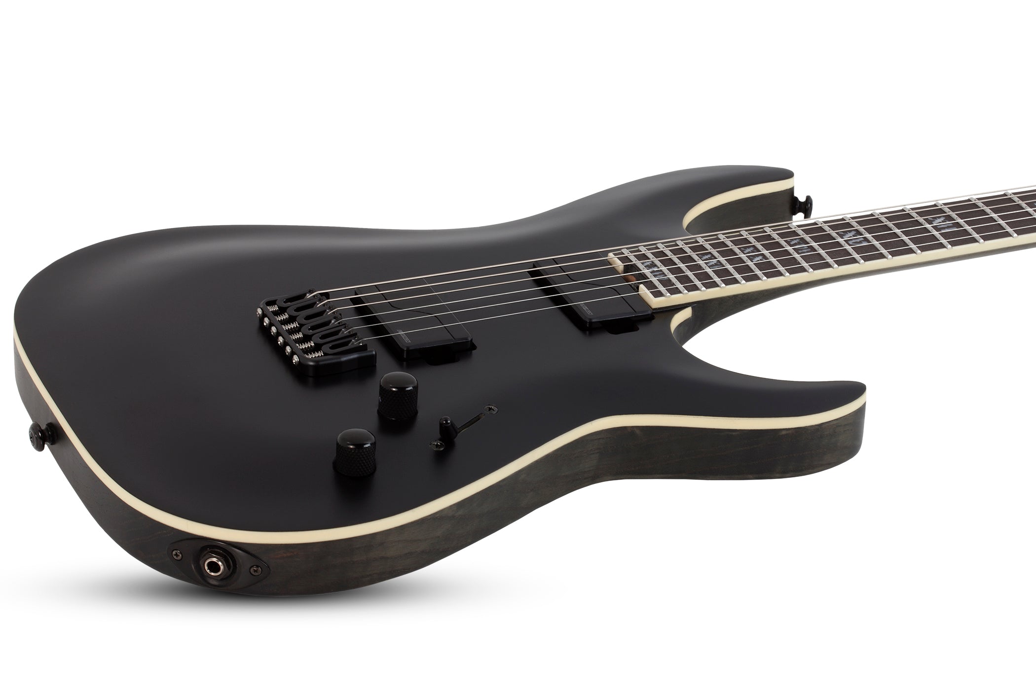 Schecter C-1 SLS Evil Twin Satin Black 1347-SHC