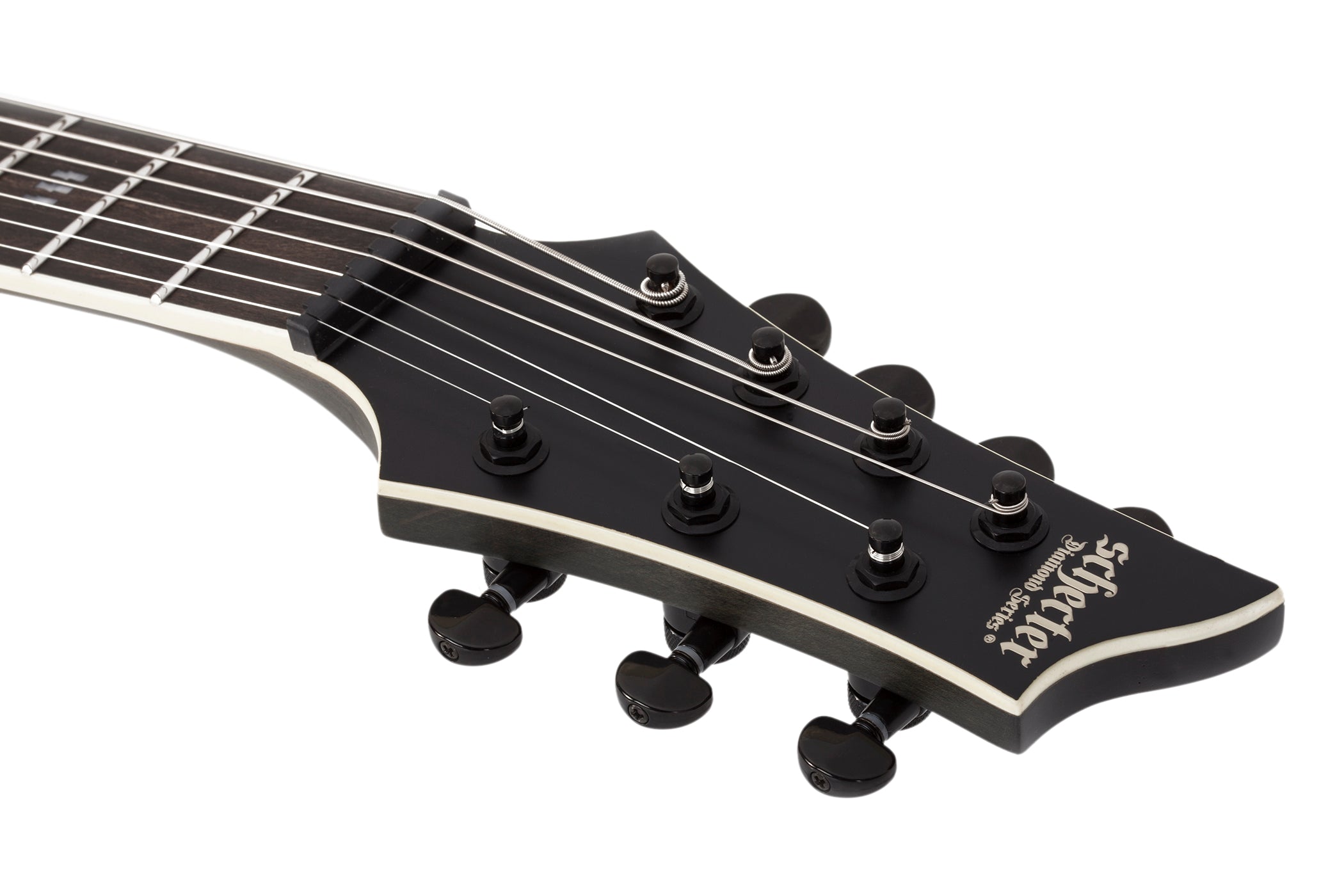 Schecter C-7 SLS 7 Evil Twin Satin Black 7 String 1349-SHC