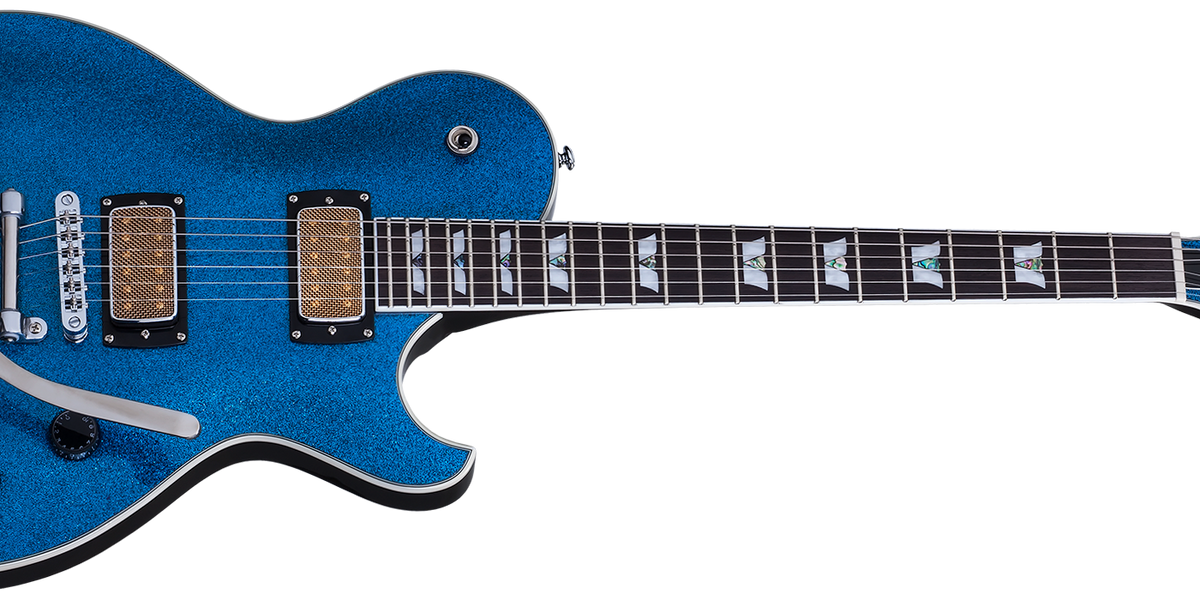 Schecter SOLO-6B-BLUS Blue Sparkle 175-SHC