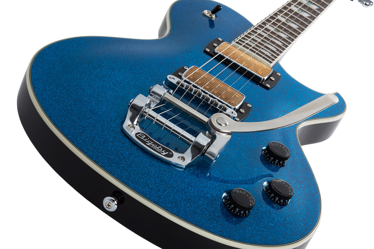 Schecter SOLO-6B-BLUS Blue Sparkle 175-SHC