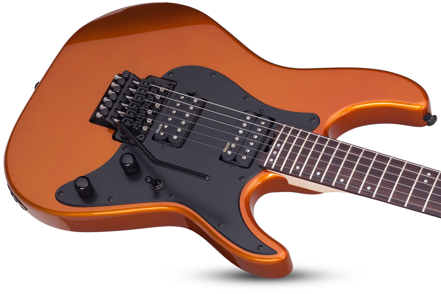 Schecter SUN VALLEY SUPER SHREDDER FR LOR Lambo Orange 1281-SHC