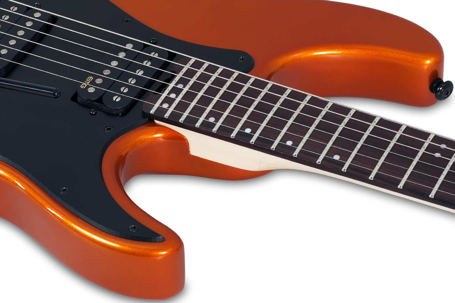 Schecter SUN VALLEY SUPER SHREDDER FR LOR Lambo Orange 1281-SHC