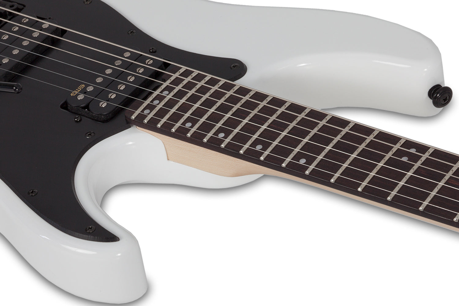 Schecter SUN-VALLEY-SS-FR-WHT Sun Valley Super Schredder Gloss White 1282-SHC