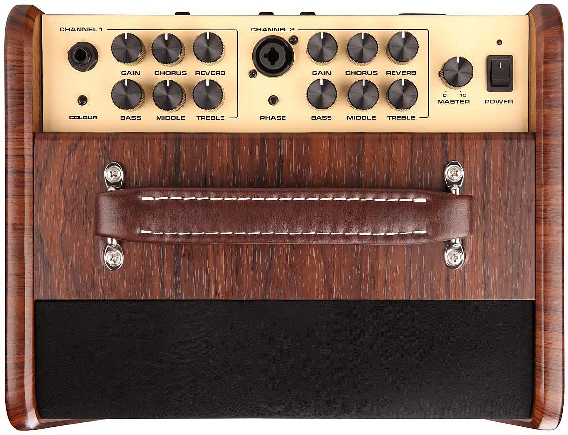 NUX Verdugo Series Battery Powered 80w 1 x 6.5" Acoustic Guitar Amplifier With Looper And Bluetooth STAGEMAN-II