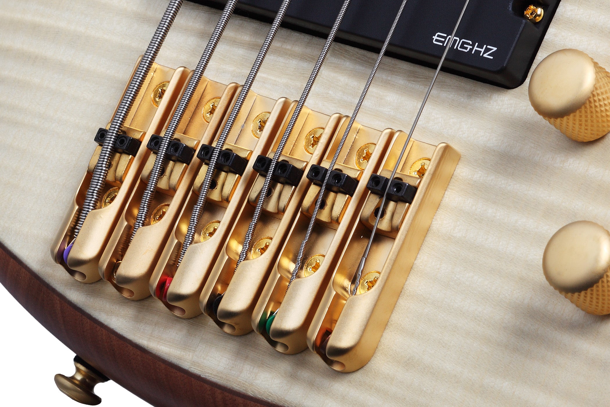Schecter STILETTO CST 6LH NAT LH Natural Satin 6 String Bass with EMG HZ Pickups 2544-SHC