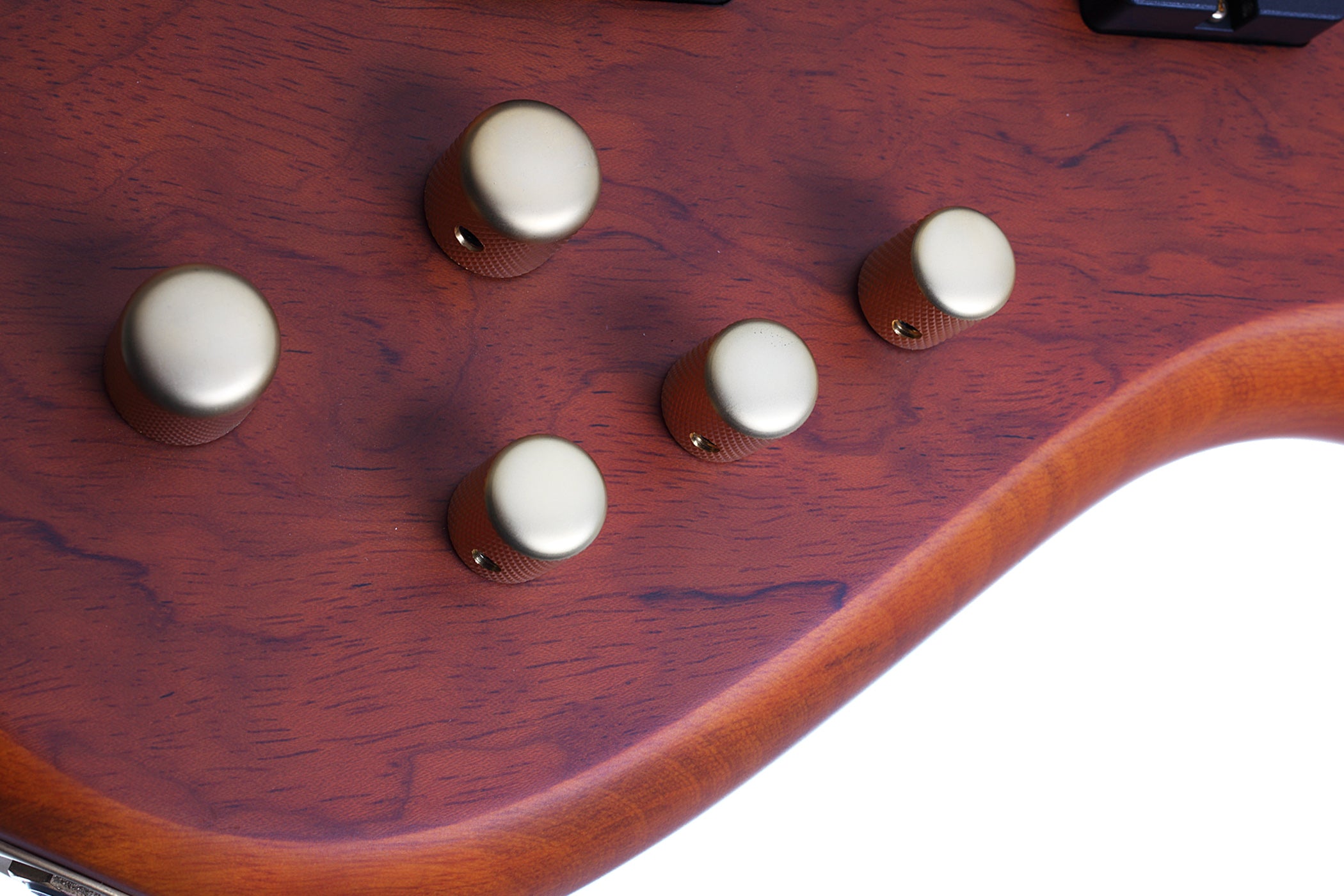 Schecter STILETTO-STU-5-HSN Honey Satin 5 String Bass with EMG HZ Pickups 2720-SHC