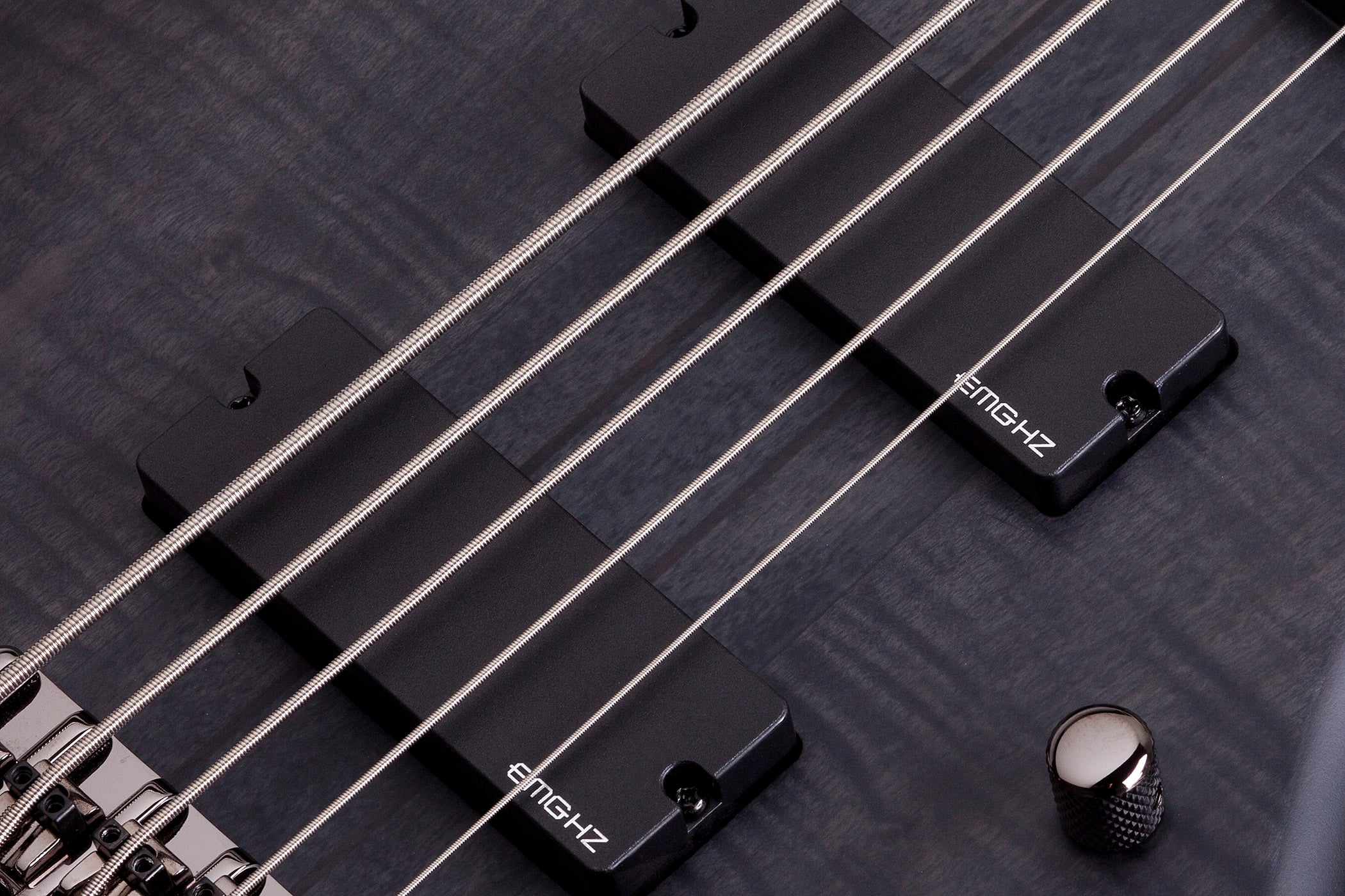 Schecter STILETTO-STU-5-STBLS See Thru Black 5 String Bass with EMG HZ Pickups 2721-SHC