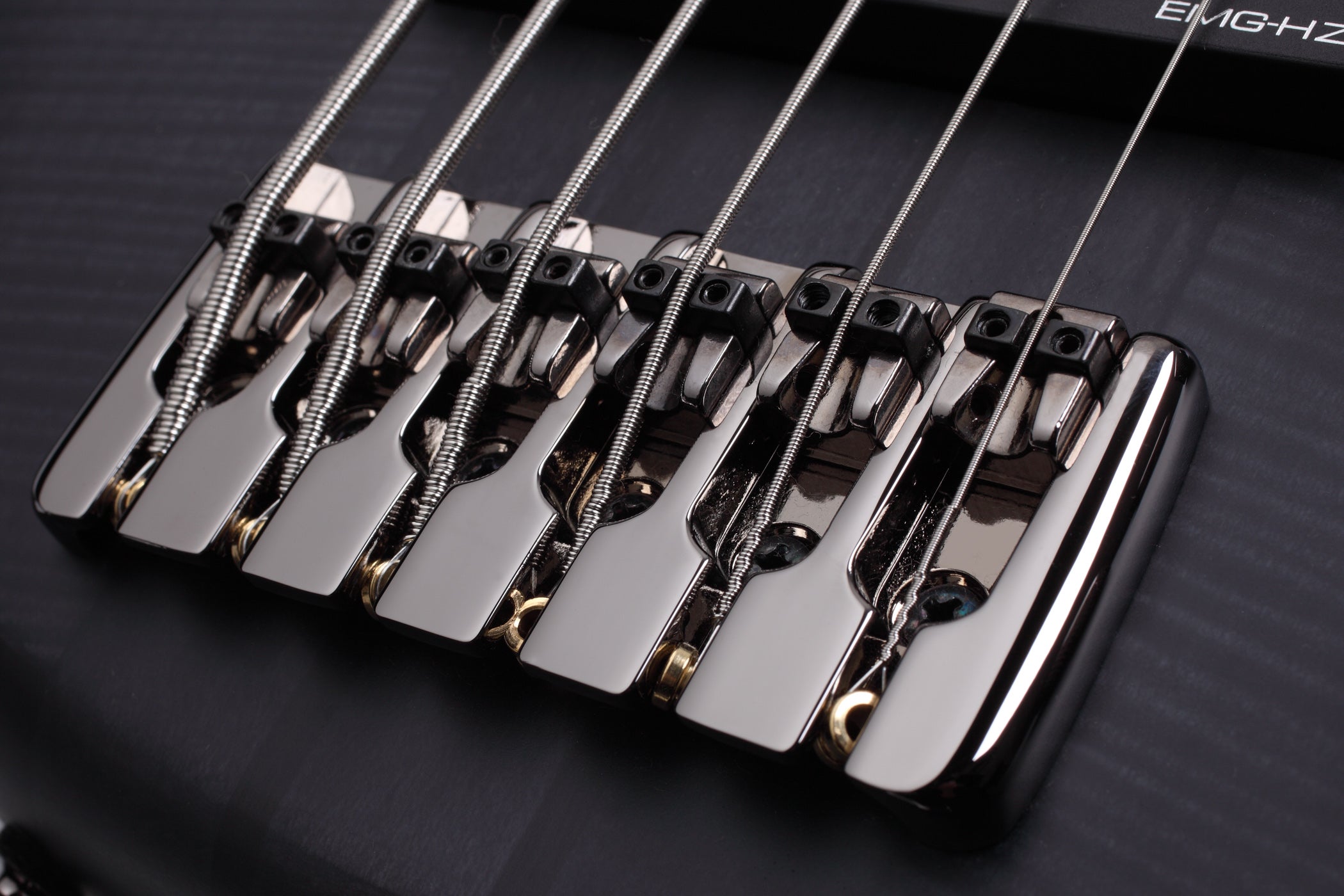 Schecter STILETTO-STU-6-STBLS See Thru Black 6 String Bass with EMG HZ Pickups SCH-2731