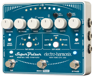 Electro-Harmonix Super Pulsar Stereo Tap Tremolo - L.A. Music - Canada's Favourite Music Store!