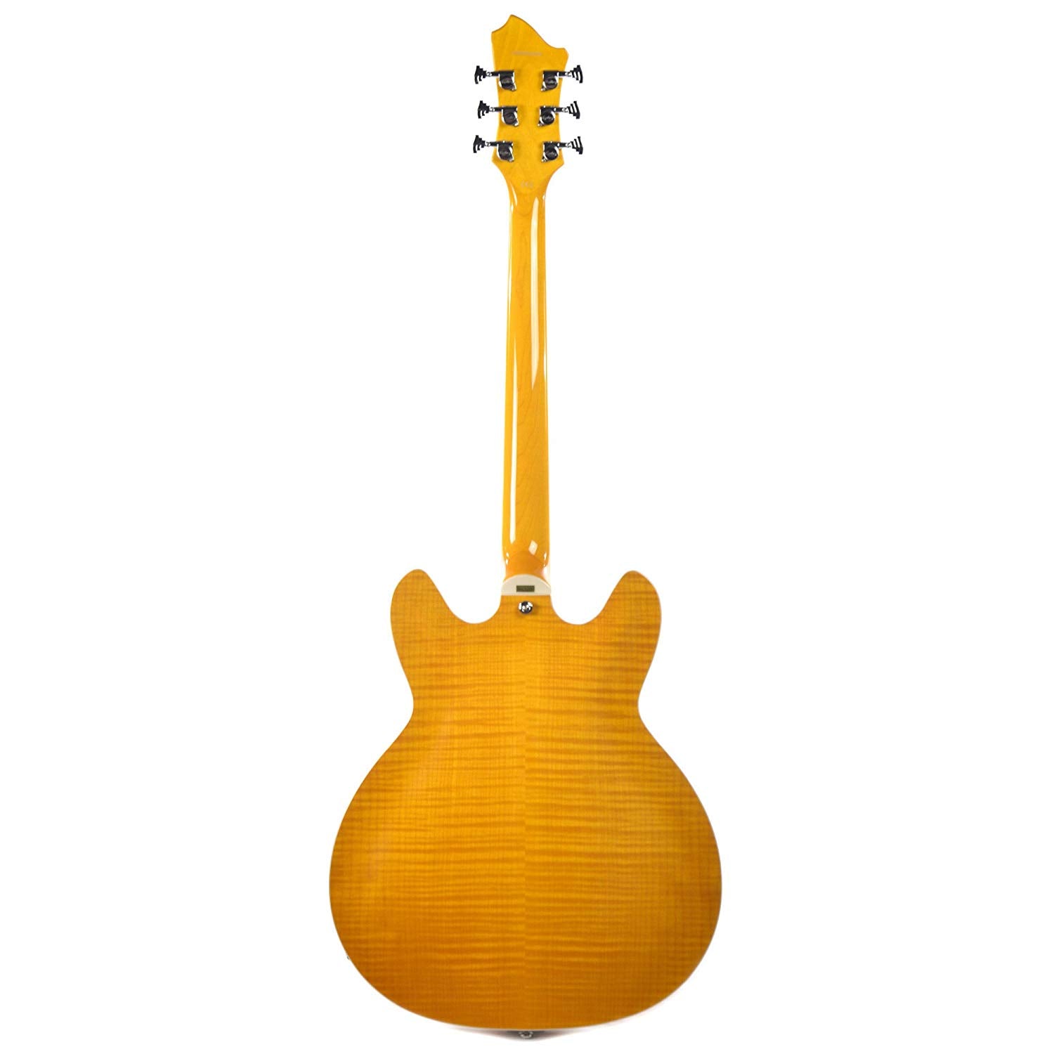 Hagstrom Super Viking Series 6 String Hollowbody Electric Guitar in Dandy Dandelion SUVIK-DDL