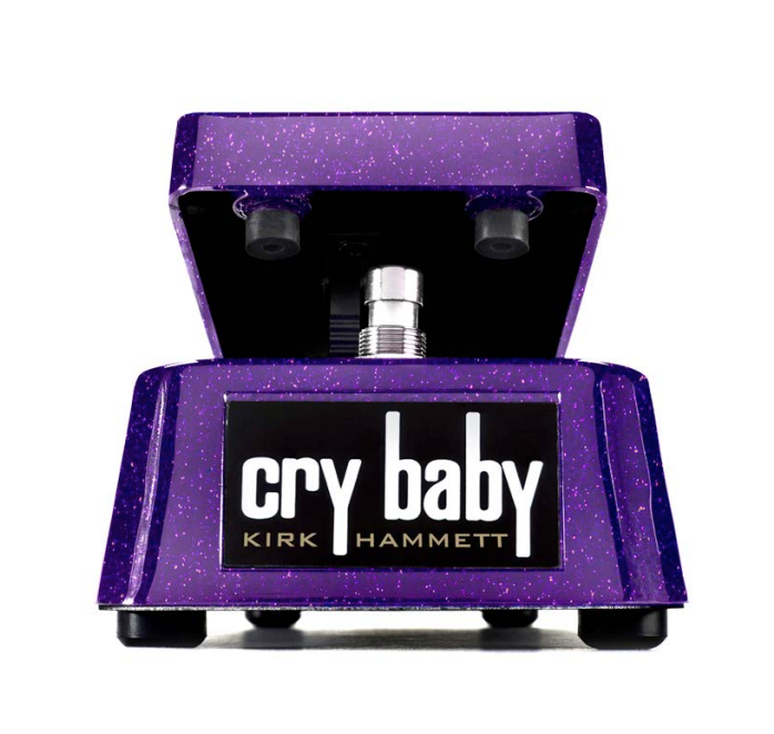 Dunlop Kirk Hammett Limited Edition KH95X Cry Baby Wah Purple Sparkle