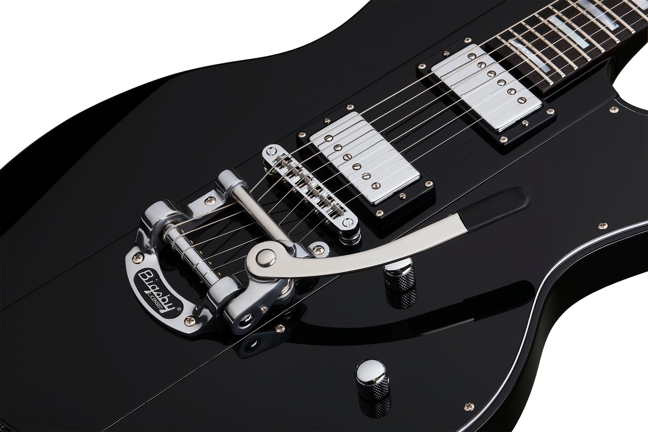 Schecter Robert Smith UltraCure Gloss Black 280-SHC