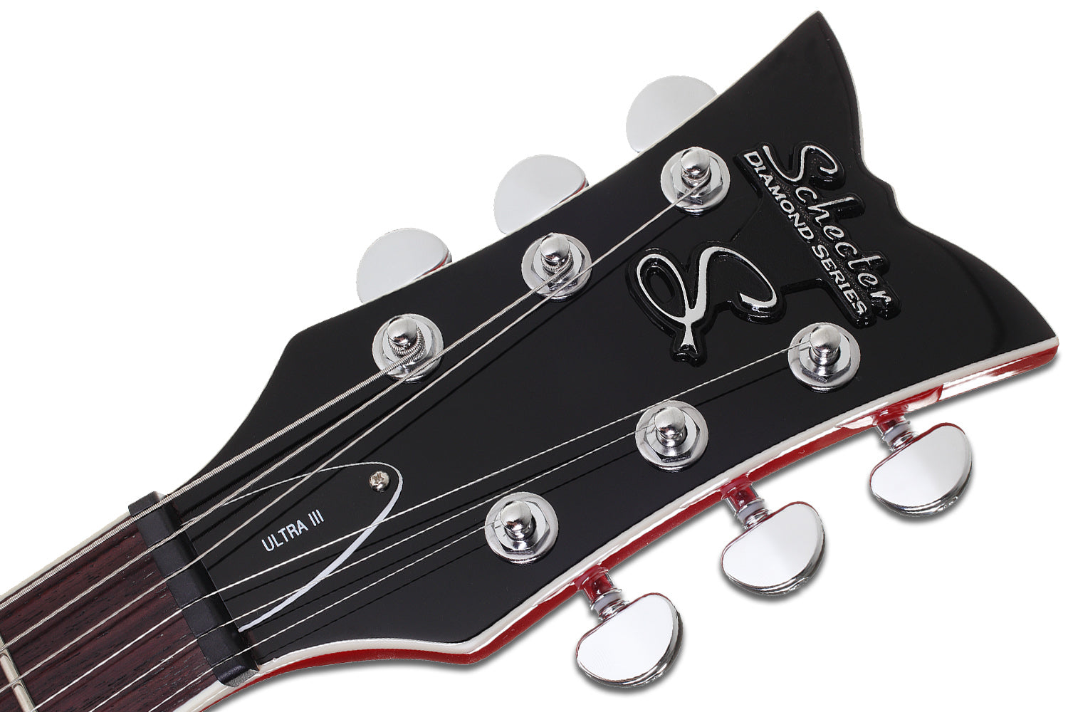 Schecter ULTRA-III-VRD Vintage Red Guitar w Duncan Designed FG 101 SCH-3154