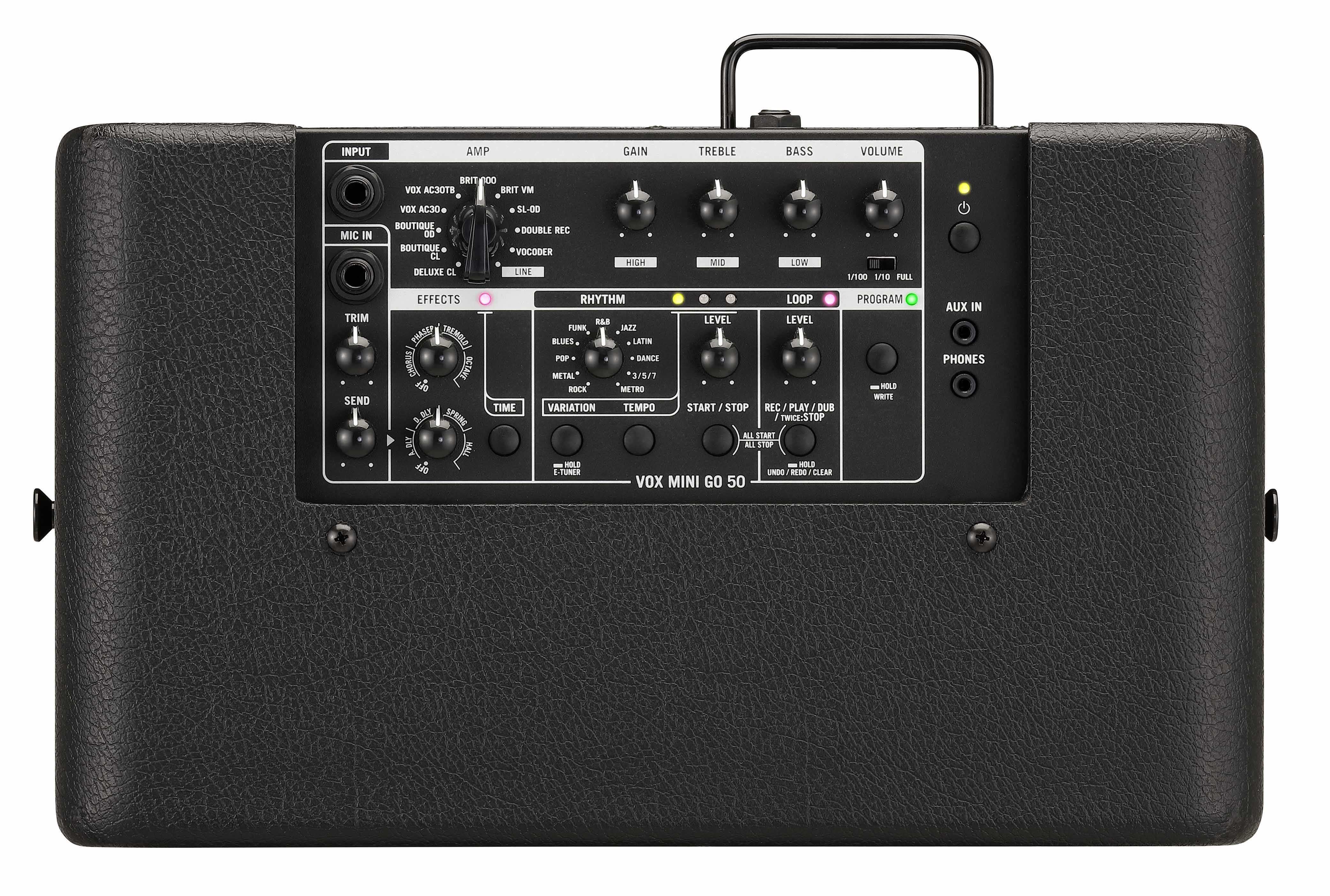 Vox battery cheap powered amp