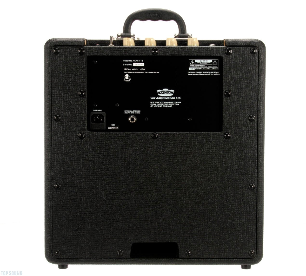Vox AC4C1-12 4 watt tube combo Amplifier with 12 inch speaker