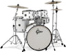 Gretsch Drums Energy Series 5 Piece Standard Drum Kit With Hardware White GE3825W