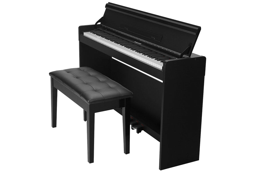 NUX 88 Key Digital Piano With Stand, Pedal And Bluetooth, Black  WK-310