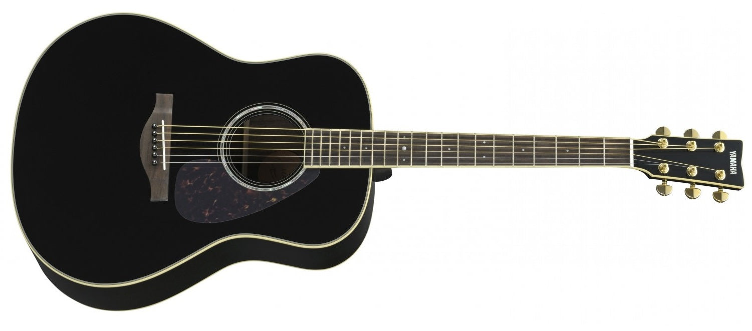 Yamaha LL6AREBL LL6ARE BL Entry Handcrafted Guitar Black — L.A. Music