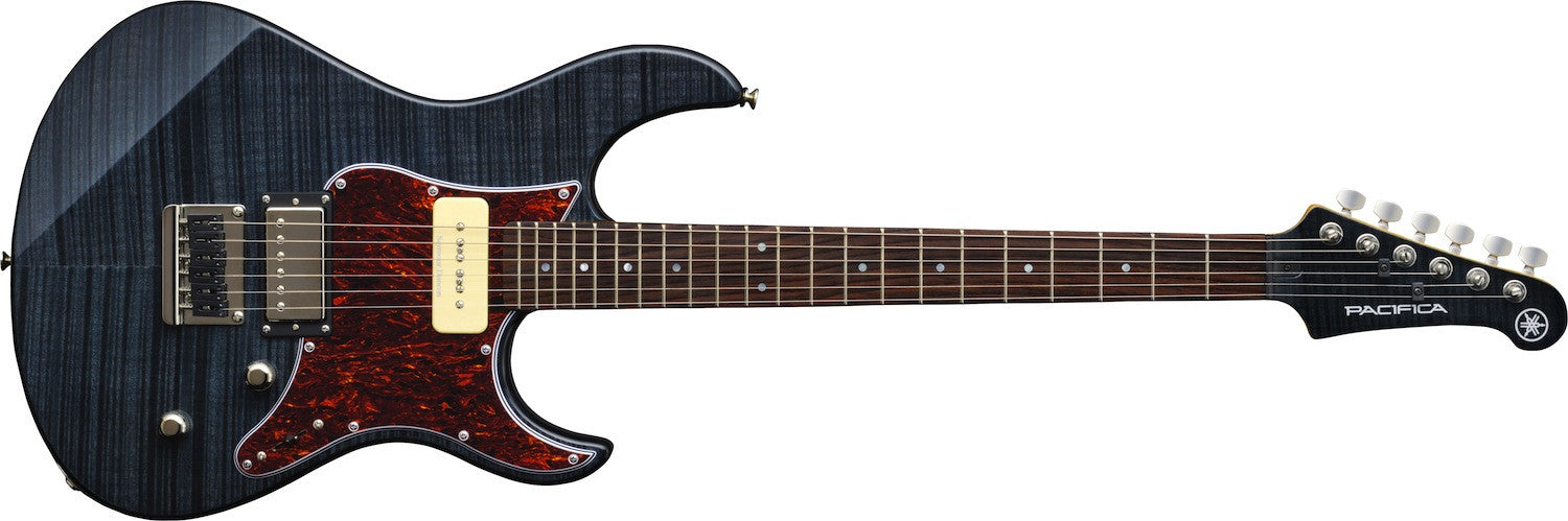 Yamaha PAC611HFM Translucent Black Pacifica Electric Guitar — L.A.