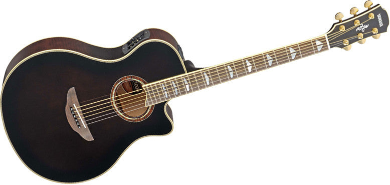 Yamaha APX1000 Acoustic Electric Guitar - Mocha Black