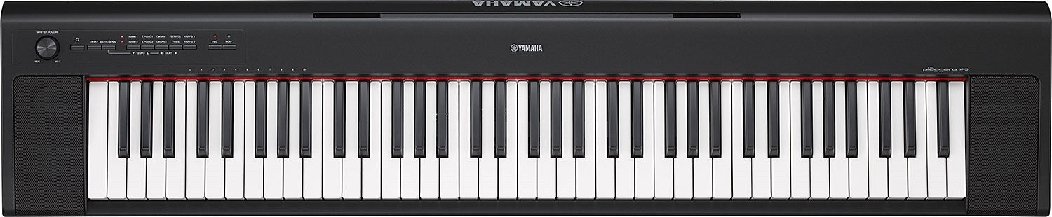 Yamaha Piaggero NP32 76 Key Portable Keyboard - Black