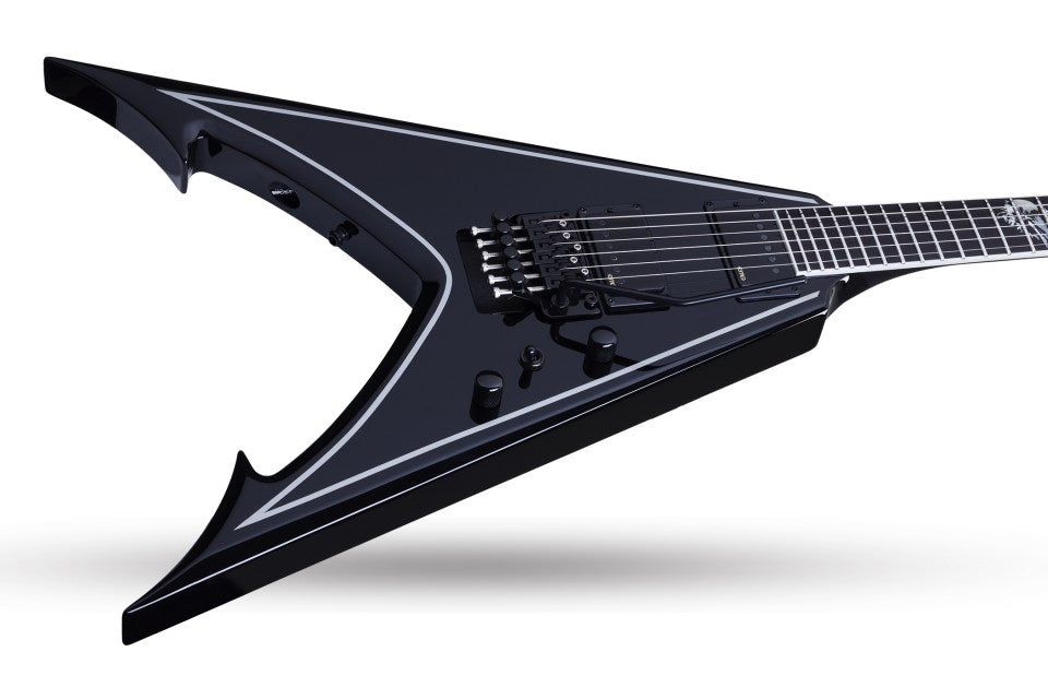 Schecter Ravendark FR Abbath Signature W/ Floyd Rose Tremolo Gloss Black 6 String Solid-Body Electric Guitar 287-SHC