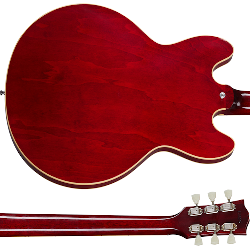 Gibson Custom Shop Murphy Lab 1964 ES-335 Sixties Cherry Ultra Light Aged - Sixties Cherry ESDT64ULSCNH