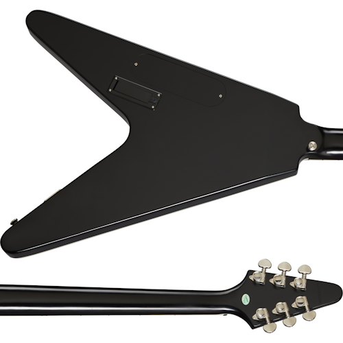 Epiphone Prophecy Collection Flying V in Black Aged Gloss EIVYBAGNH