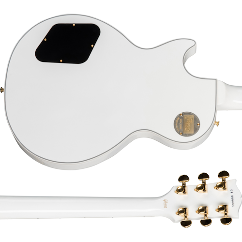 Gibson Custom Shop Les Paul Custom w/ Ebony Fingerboard Gloss Alpine White LPCE-AWGH SERIAL NUMBER CS301658 - 9.8 LBS