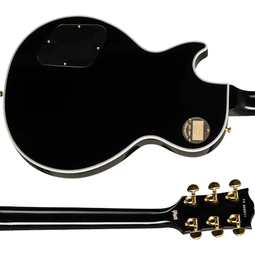 Gibson Custom Shop Les Paul Custom w/ Ebony Fingerboard Gloss Ebony LPCE-EBGH