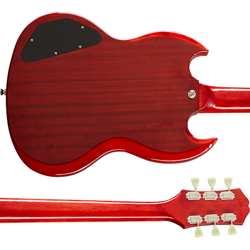 Epiphone Inspired by Gibson – Original Collection Epi 1961 SG Standard w/ Maestro – Vintage Cherry EISS61MVCNH