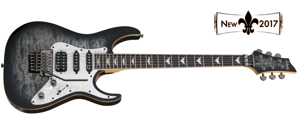 Schecter BANSHEE-6-FR-EXT-CB Extreme Charcoal Burst 1996-SHC