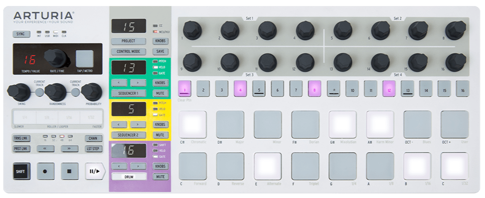 Arturia BEATSTEP PRO Feature Packed ProPad Controller — L.A. Music Arturia BEATSTEP PRO Feature Packed ProPad Controller — L.A. Music