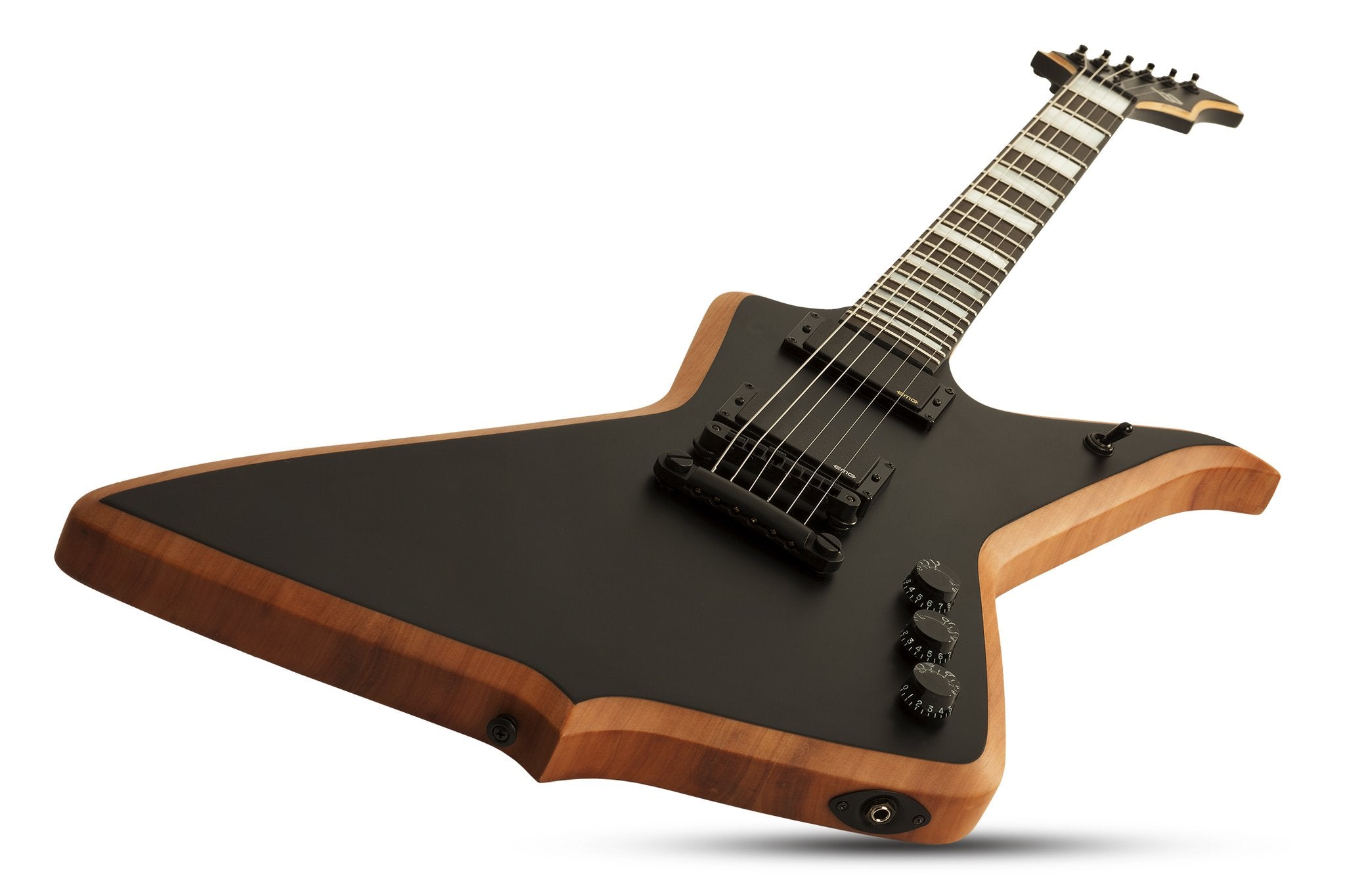 Wylde Audio BLOOD EAGLE - Mahogany Blackout Electric Guitar 4520-SHC SERIAL NUMBER WA24060030 - 9.0 LBS