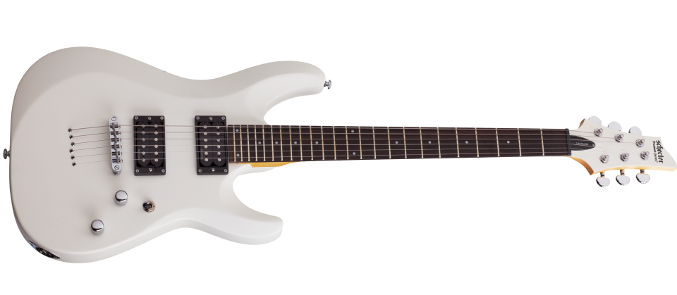 SHECTER C-6 DELUXE エレキギター Schecter C-6-DELUXE-SWHT Satin White 432-SHC — L.A. Music