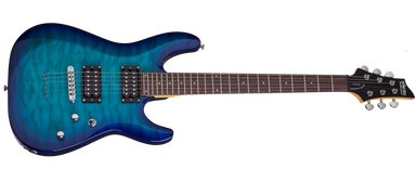 Schecter C-6-PLUS-OBB Ocean Burst Blue 443-SHC