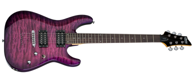 Schecter C-6-PLUS EM Electric Magenta 445-SHC